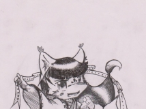 漫画《风筝》人物设计。。。。。。还没画完。。。。。