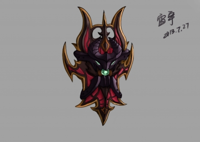 设计，炎魔护盾